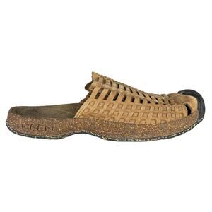 KEEN Men’s San Juan Sandal II Brown Leather Slip On Sandal Size US 11